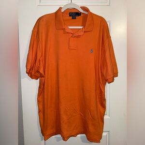 Ralph Lauren Bright Orange Polo Shirt